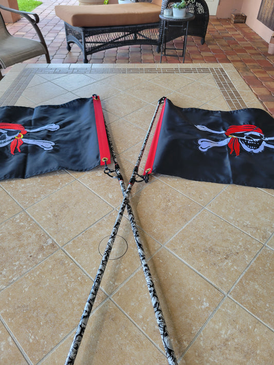 PIRATE SKULL FLAGS